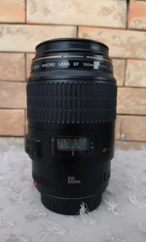 Lente Canon 100mm 2.8 macro 