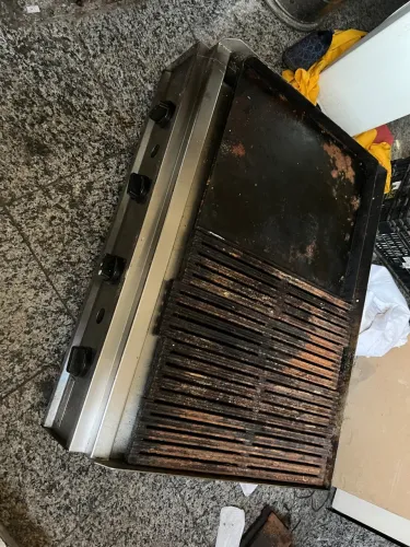 Chapa chairbroler PPIENK industrial para lanchonete/restaurante