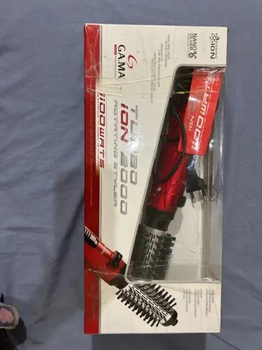 Escova modeladora profissional Rotativo Gama Ion 2000 - 127V