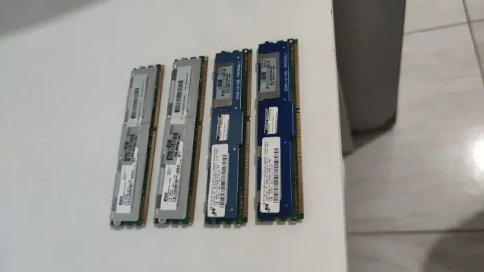Memória HP (1X1GB) 1Gb PC2-5300 ECC DDR2 FBDIMM 667MHz 398706-251 ou 398706-051