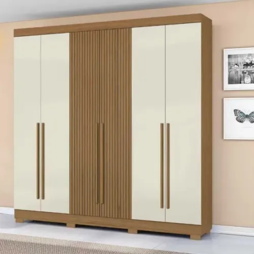 Guarda Roupa Casal 6 Portas 2 Gavetas (FAZEMOS ENTREGA DF E ENTORNO)