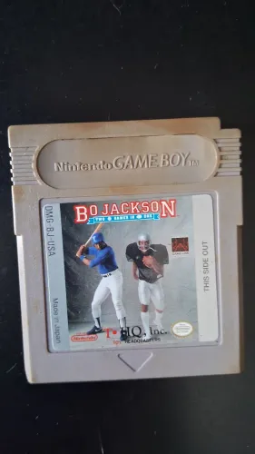 Jogo Bo Jackson original para Gameboy