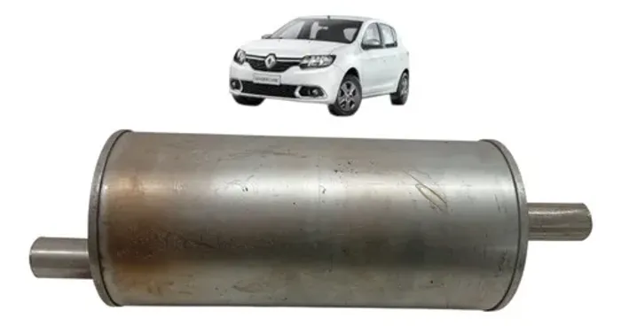 Escapamento Silencioso Renault Sandero Logan 2011 2012 2013