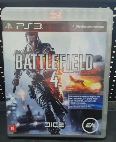 Game Battlefield 4 PS3 Mídia física 