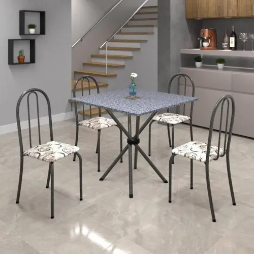 Entregamos na Sua Residência!! Conjunto de Mesa 4 cadeiras!!