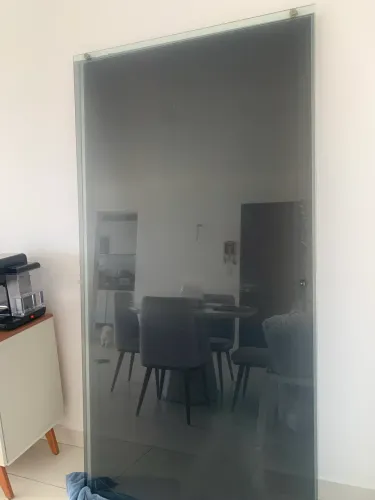 Porta em vidro temperado 10MM