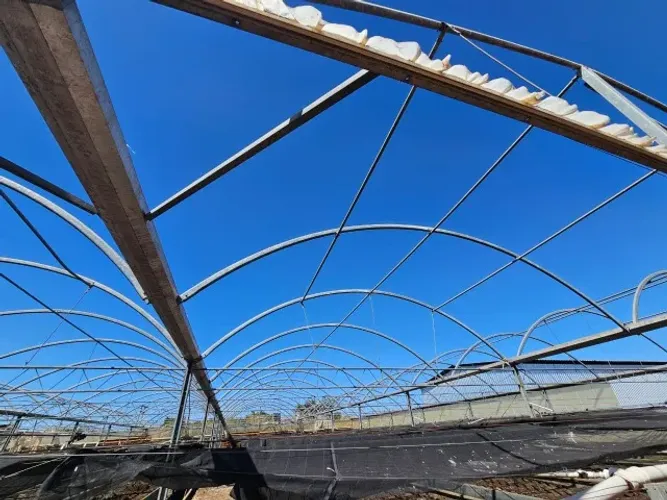 Estrutura Metálica de Aço Galvanizado - Estufa