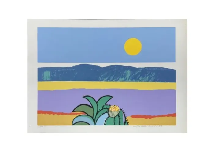 Aldemir Martins, Serigrafia Original, Assinada e Numerada pelo Artista, 50x70cm, Data 1987