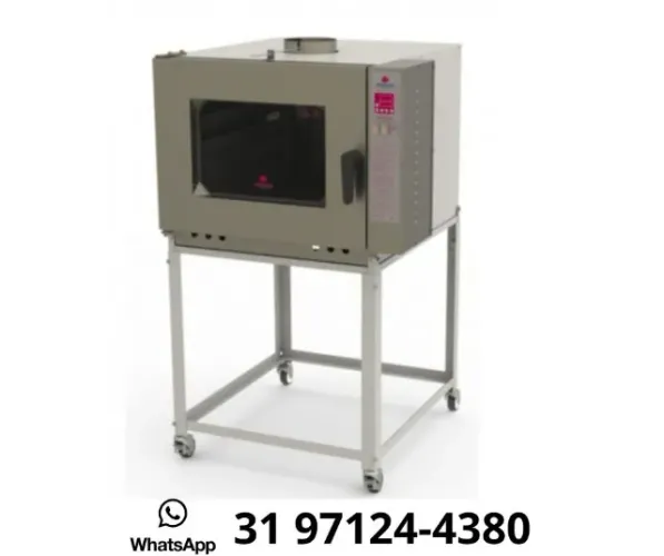 Forno Turbo 5 Esteiras a gás Progas Novo
