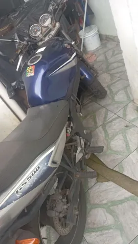 GS 500 fazer motor detalhes