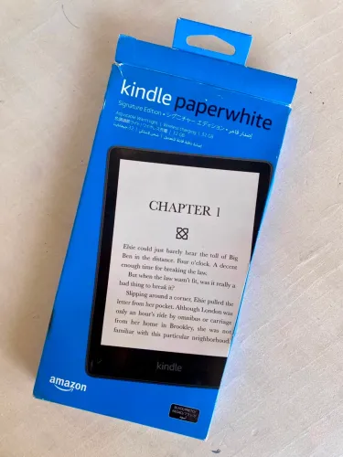 Kindle Paperwhite Signature Edition 32GB Preto ? Praticamente Novo, na Caixa ? Com NF