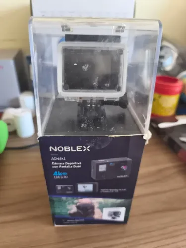 CÂMERA DESPORTIVA ACNK1COM PANTALA DUAL 4K ULTRA HD NOBLEX 16 .OM MEGA PIXELS LENTE GRAN  