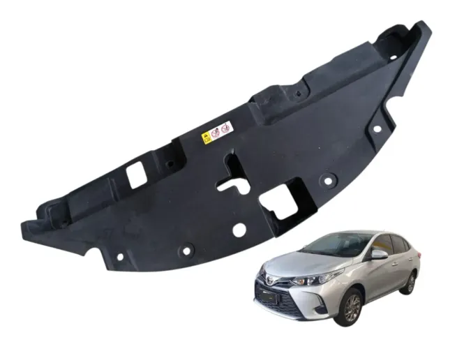 Tampa Defletor Radiador Toyota Yaris 2019
