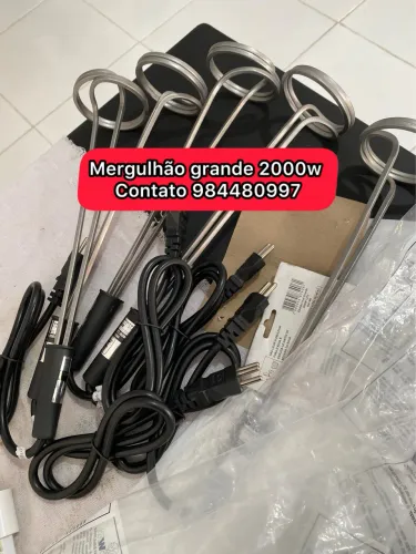 MERGULHAO ELÉTRICO POTENTE 2000w tomada 110v