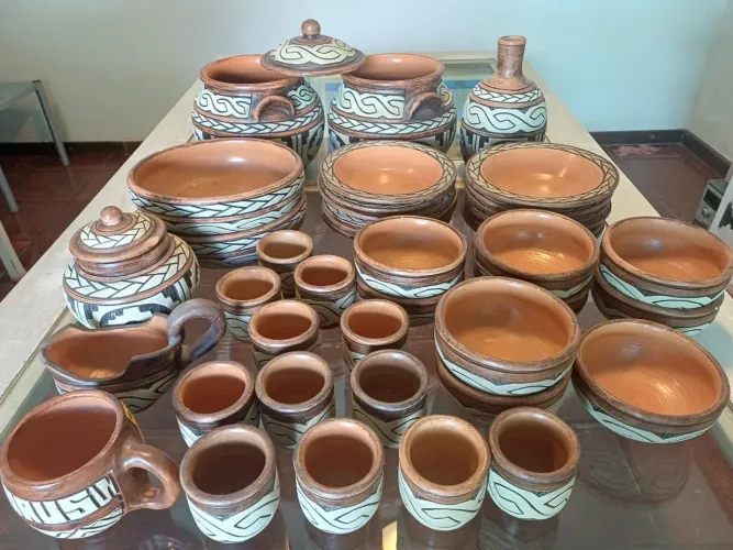 Conjunto de cerâmica marajoara
