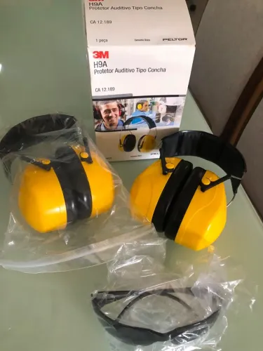 Kit Protetores Auditivos tipo concha H9A 3M PELTOR