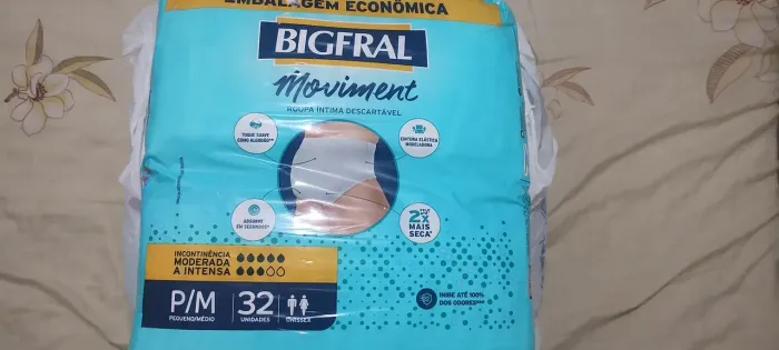 Fralda geriátrica 