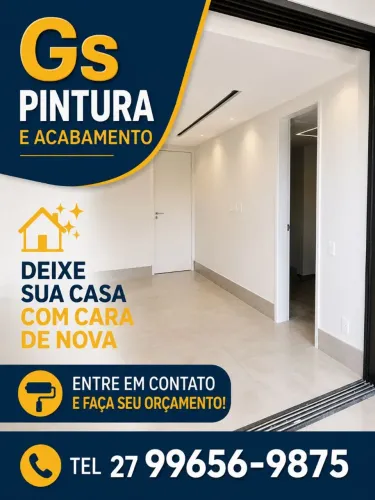 Pintura reforma e acabamento