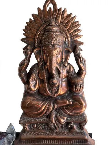 Escultura Indiana de Ganesha 55 cm
