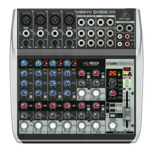 Mesa de SOM Behringer Xenyx Qx1202 usb ( Único Dono )