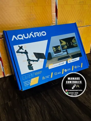 R$350 Suporte para monitor e notebook (14 a 32 polegadas,versa até 100x100