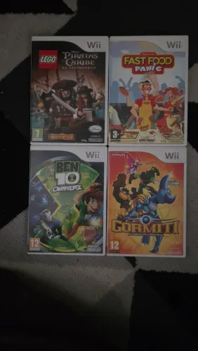 Lote jogos wii