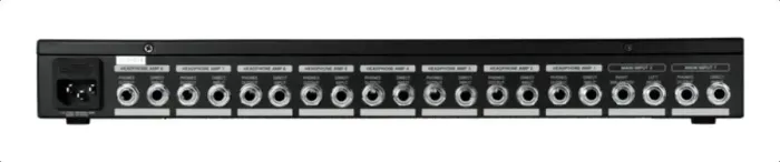 Amplificador De Fone De Ouvido Lexsen 8 Canais Lha8000