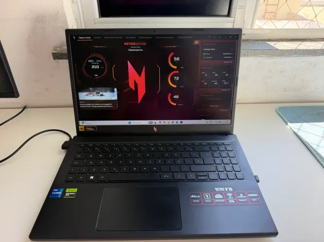 Notebook Gamer Acer Nitro V15 Anv15 I7-13620h De 13ªg 8gb Ram 512gb Ssd Rtx4050
