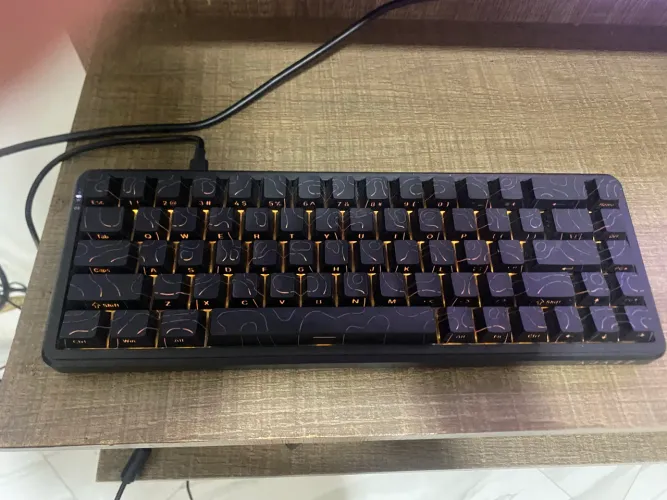 Teclado magnético ajazz ak860 max 
