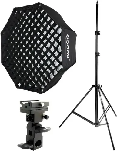 Kit Softbox - desapego 