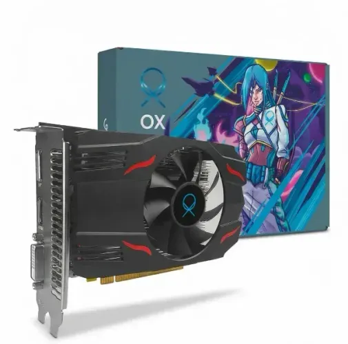 Placa de Vídeo AMD RX550 4GB GDDR5 128bit OX *NOVA*