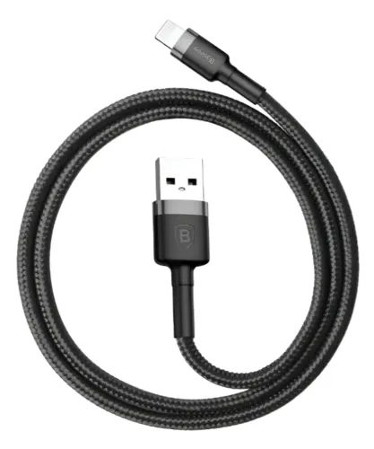 Cabo Usb P/ Lightning Baseus Cafule 2.4a 2 metros iPhone