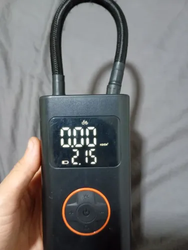 Mini Compressor de Ar Digital Portátil Calibrador Sem Fio - Novo na Caixa