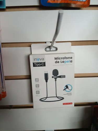MICROFONE DE LAPELA ENTRADA TIPO-C