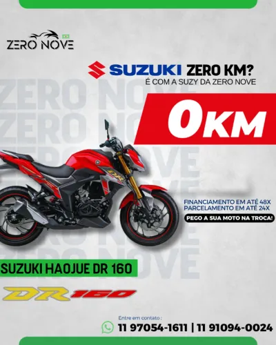 SUZUKI HAOJUE DR 160  | 0Km (FINANCIAMOS )