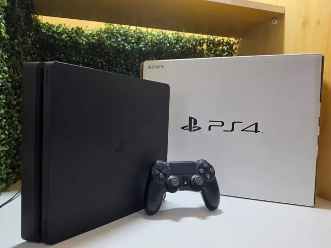 PS4 SLIM ( 1 TB ) VERSAO 12.52 CUH2215B