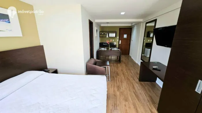 Flat com 1 dormitório para alugar, 40 m² por R$ 2.330,00/mês - Jardim Vinte e Cinco de Ago