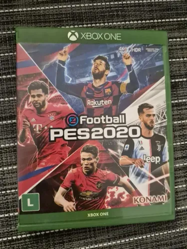 Jogo PES 2020 Xbox One Mídia Física Original Excelente Estado Usado