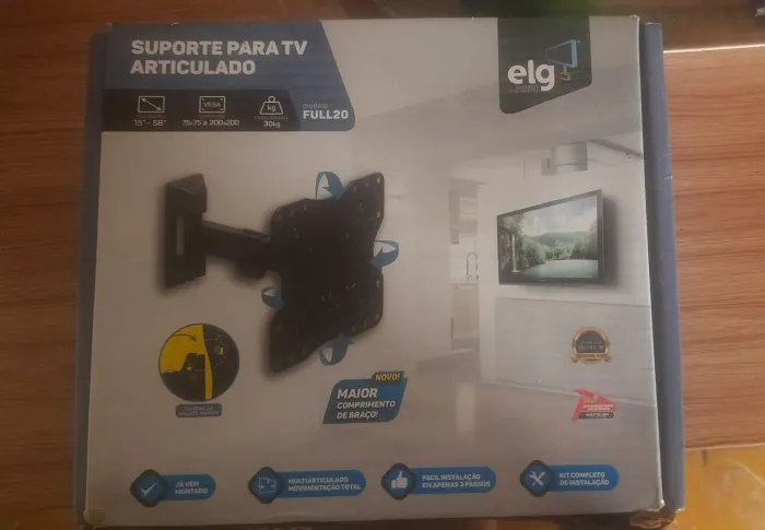 Suporte para TV Elg de 15 a 58 polegadas Novo na caixa!!!