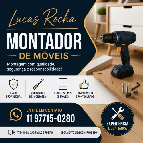 Montador de Móveis - Lucas Rocha