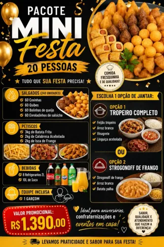 Buffet em casa 