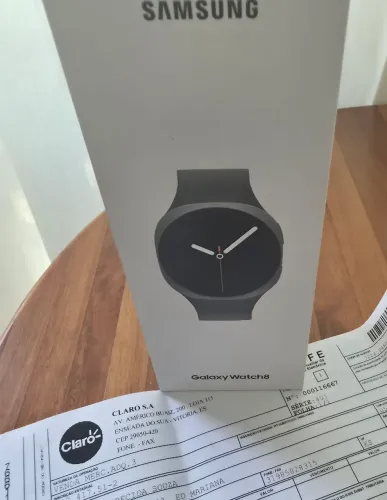 Relógio galaxy watch 8 - lacrado com NF