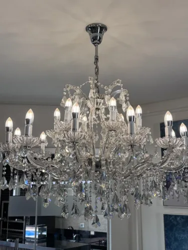 Lustre clássico de cristal (Maria Theresa)