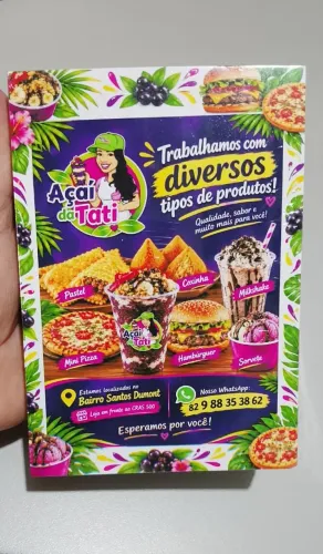 PANFLETO E CARTÃO DE VISITA