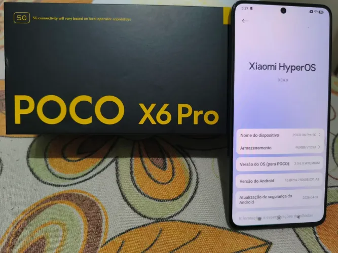 Smartphone Xiaomi Poco X6 Pró 5G