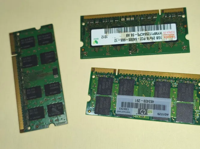 Memórias ram notebook