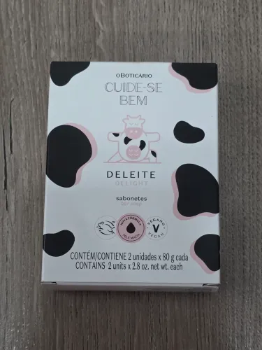 Sabonete Deleite O boticário 2 unidades