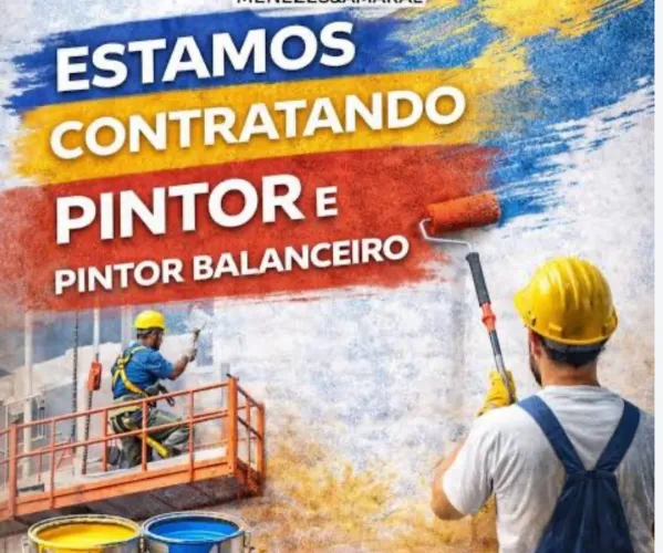 CONTRATA SE PINTOR BALANCEIRO, INCIO IMEDIATO