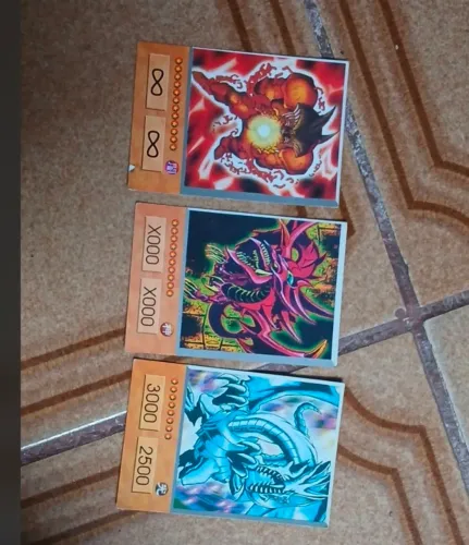 Cards Yu-gi-oh da Elma Chips anos 2000