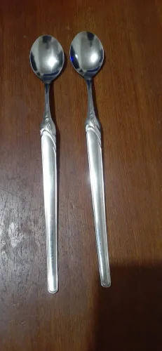 Duas Colheres Funcional inox (tipo bailarina ou de bar)